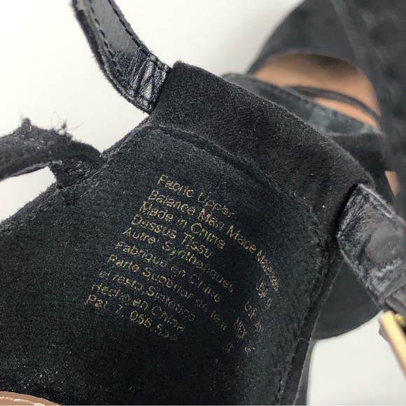 Brash Women’s Strappy Black Heels Size 9 - Picture 9 of 10